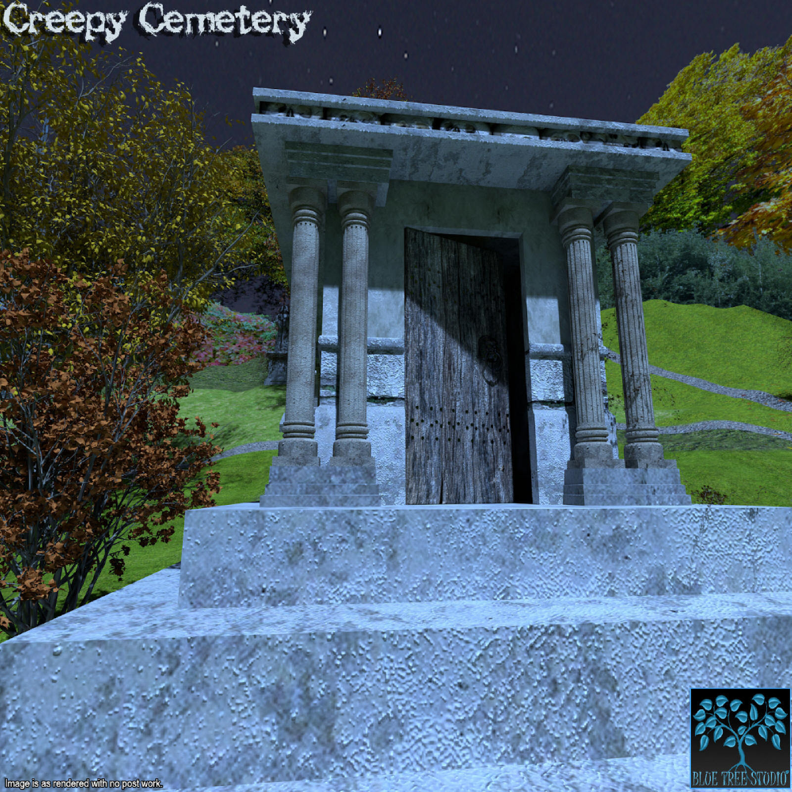 Creepy Cemetery for Daz Studio by N/A