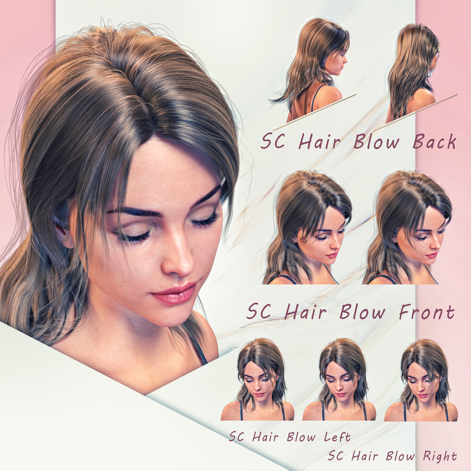 SC Comfortable Hair Vol 1 by N/A