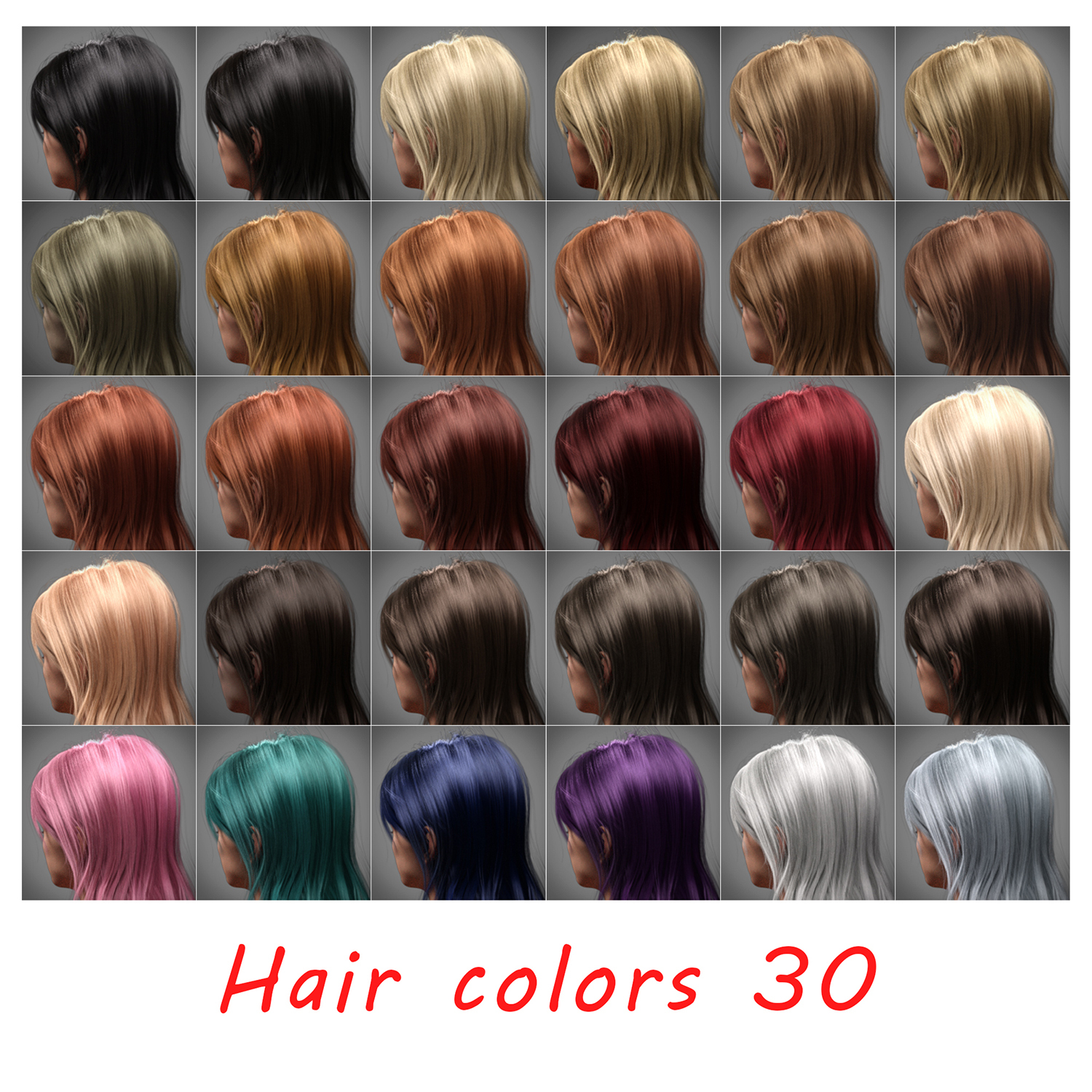 SC Comfortable Hair Vol 1 by N/A