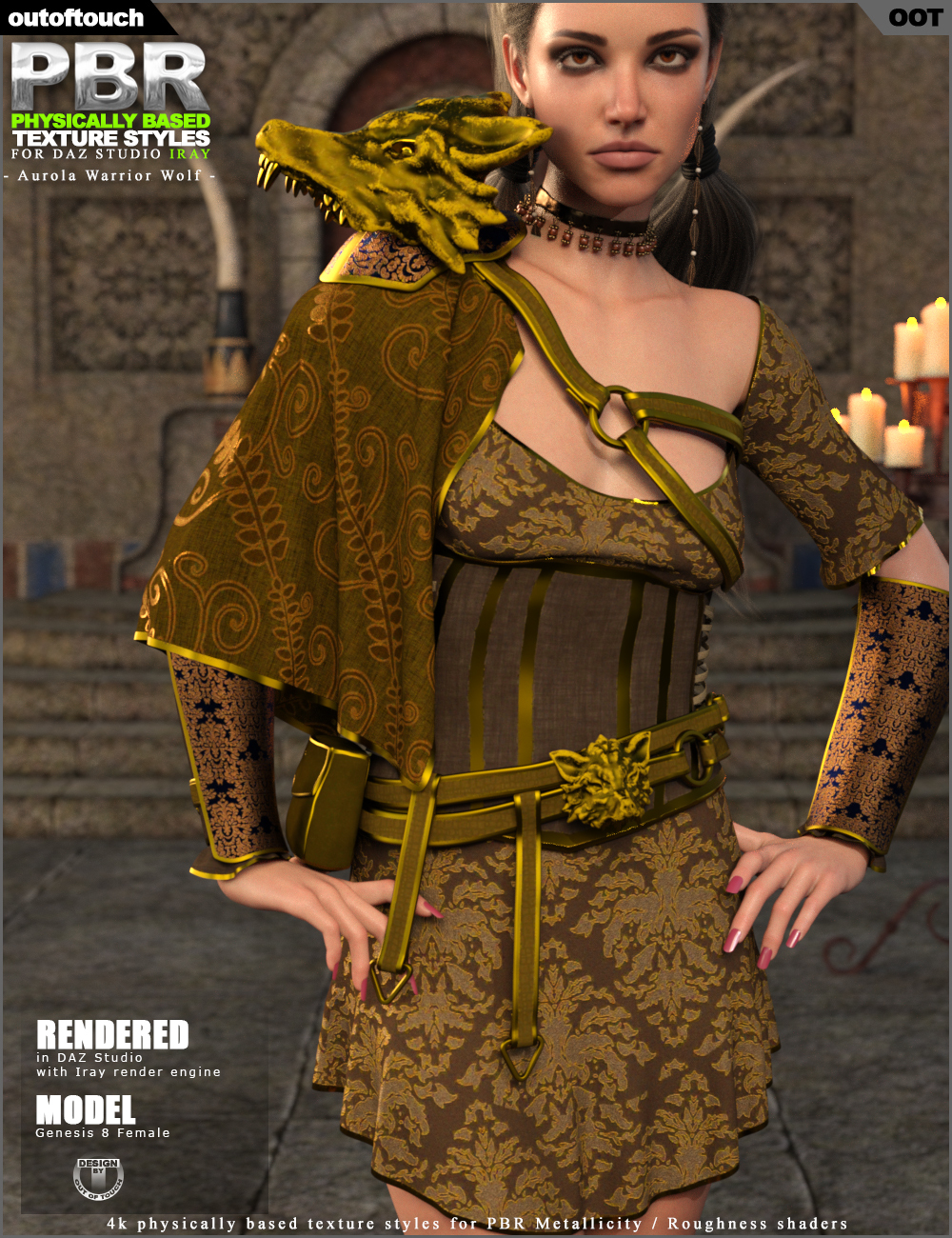 OOT PBR Texture Styles for Aurola Warrior Wolf by N/A