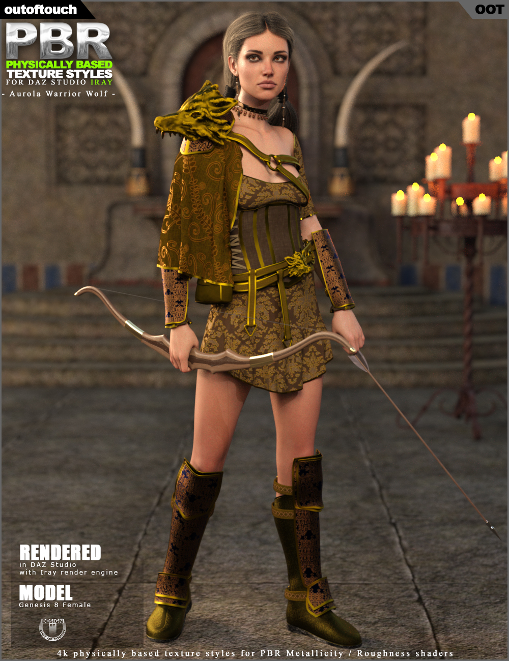 OOT PBR Texture Styles for Aurola Warrior Wolf by N/A