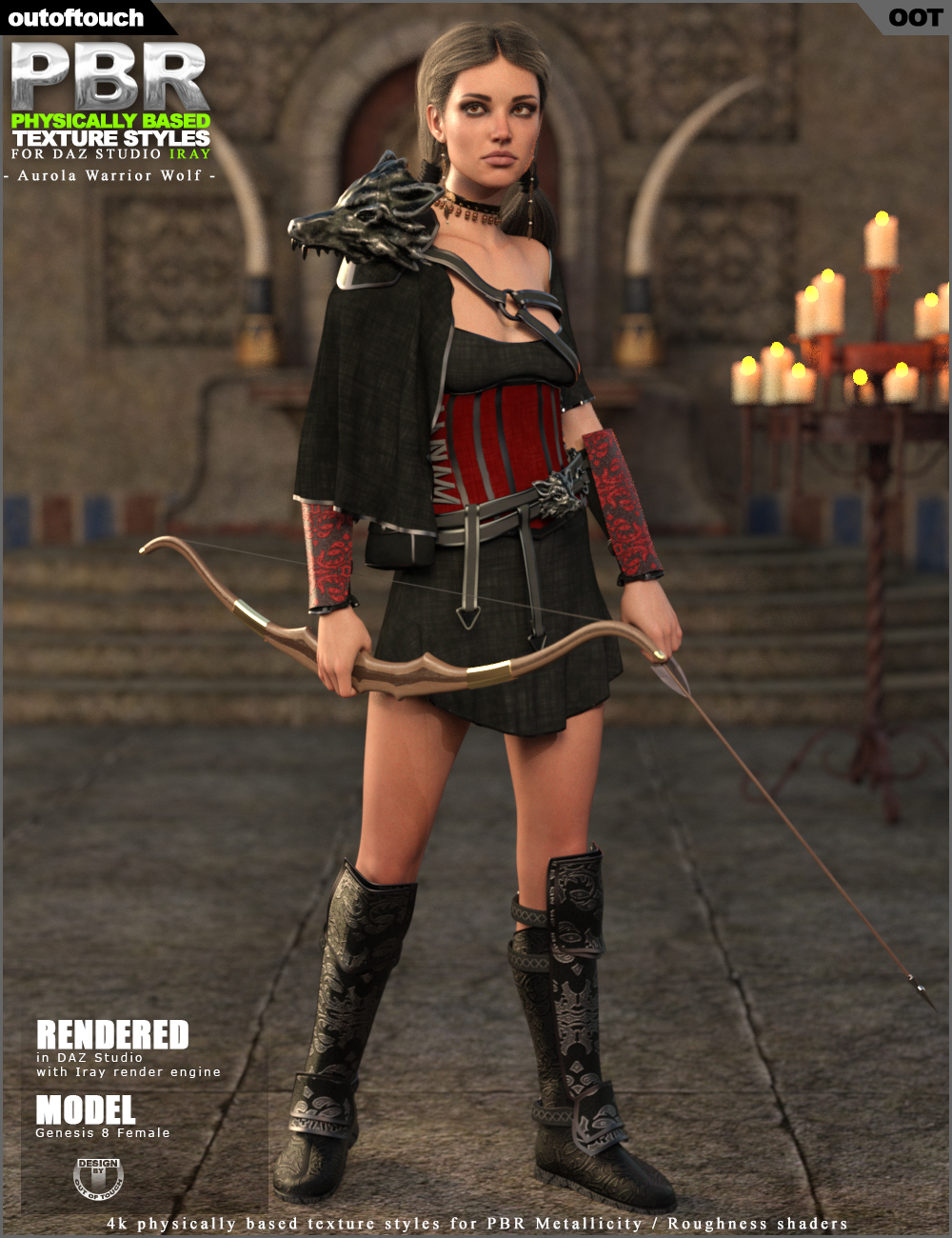 OOT PBR Texture Styles for Aurola Warrior Wolf by N/A