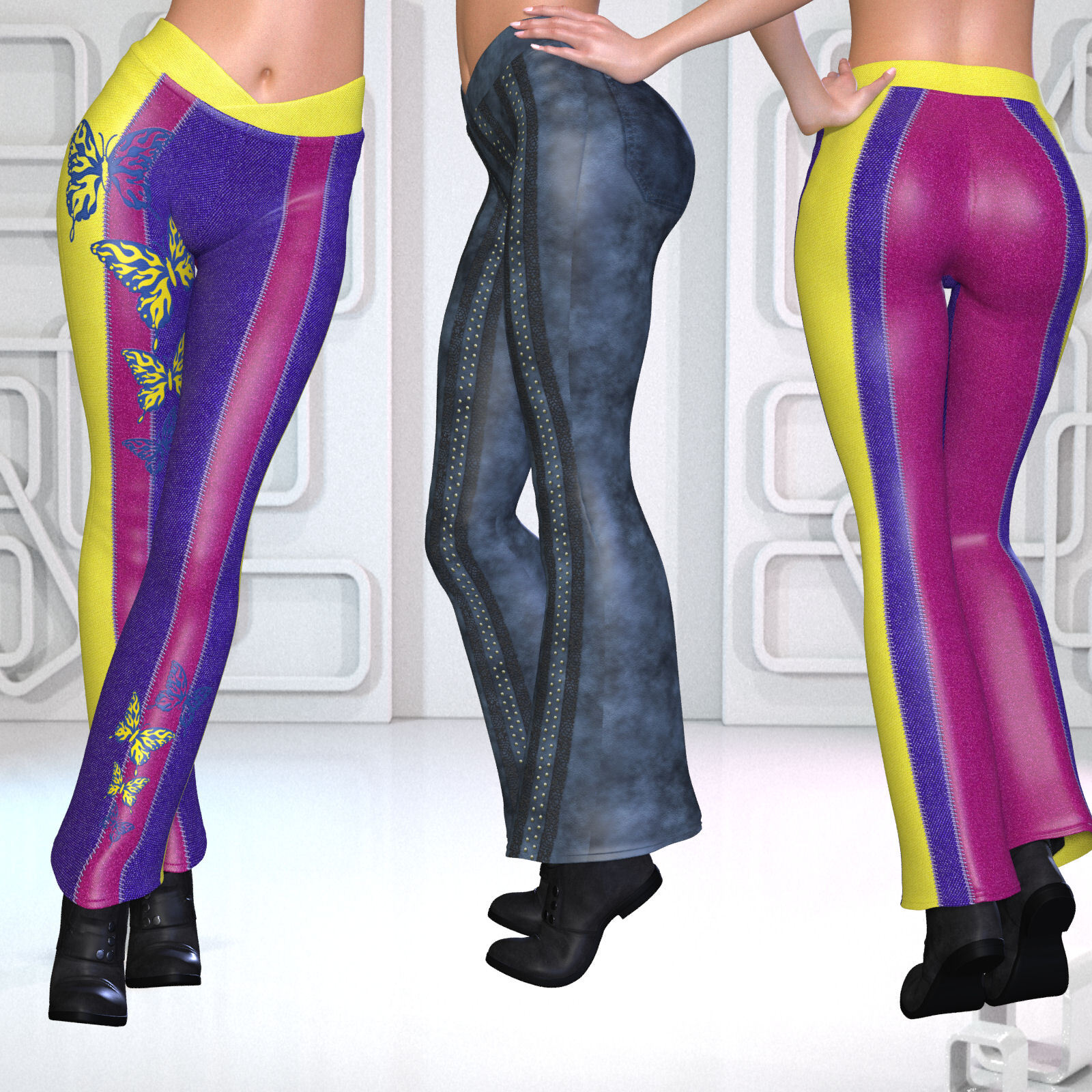 DA-Femenin for Flared Pants by N/A