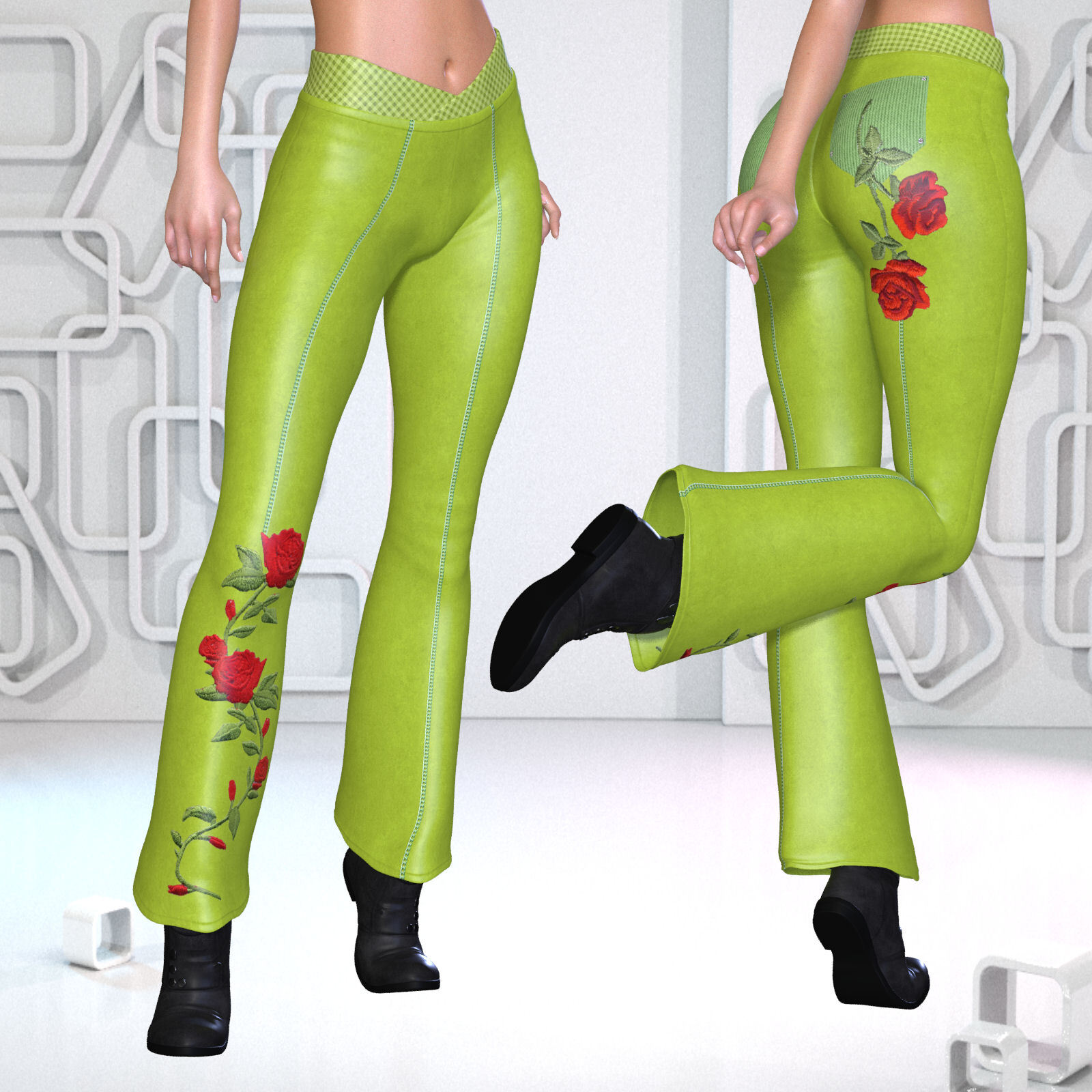 DA-Femenin for Flared Pants by N/A