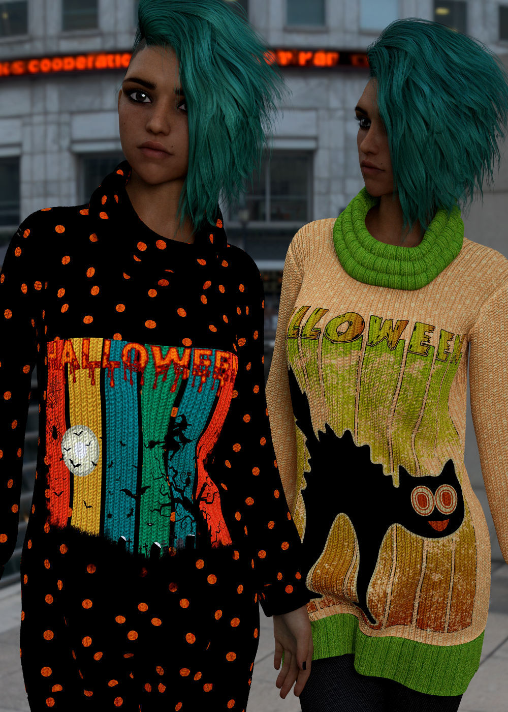 October for dForce LongSweater  G8F by N/A