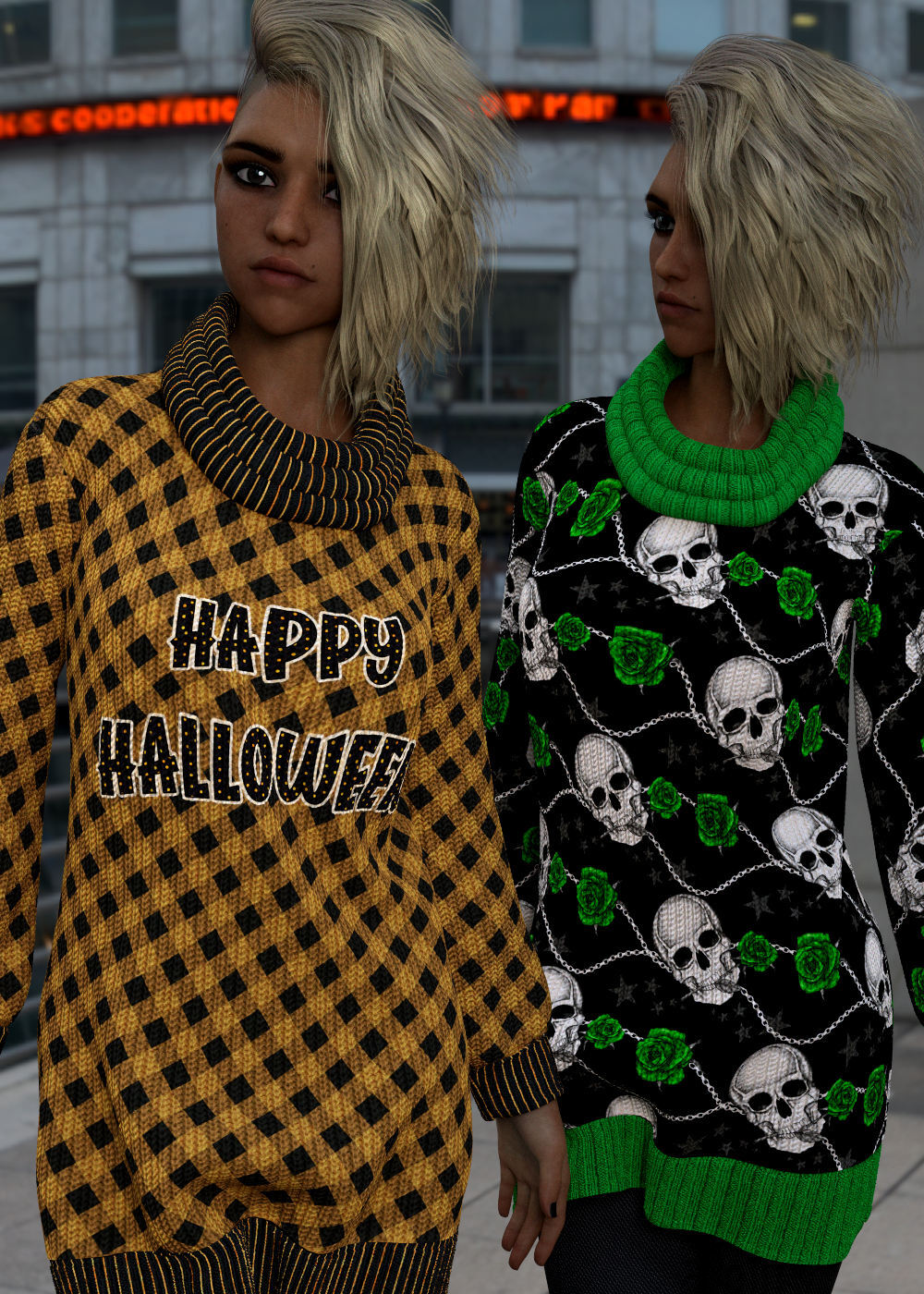October for dForce LongSweater  G8F by N/A