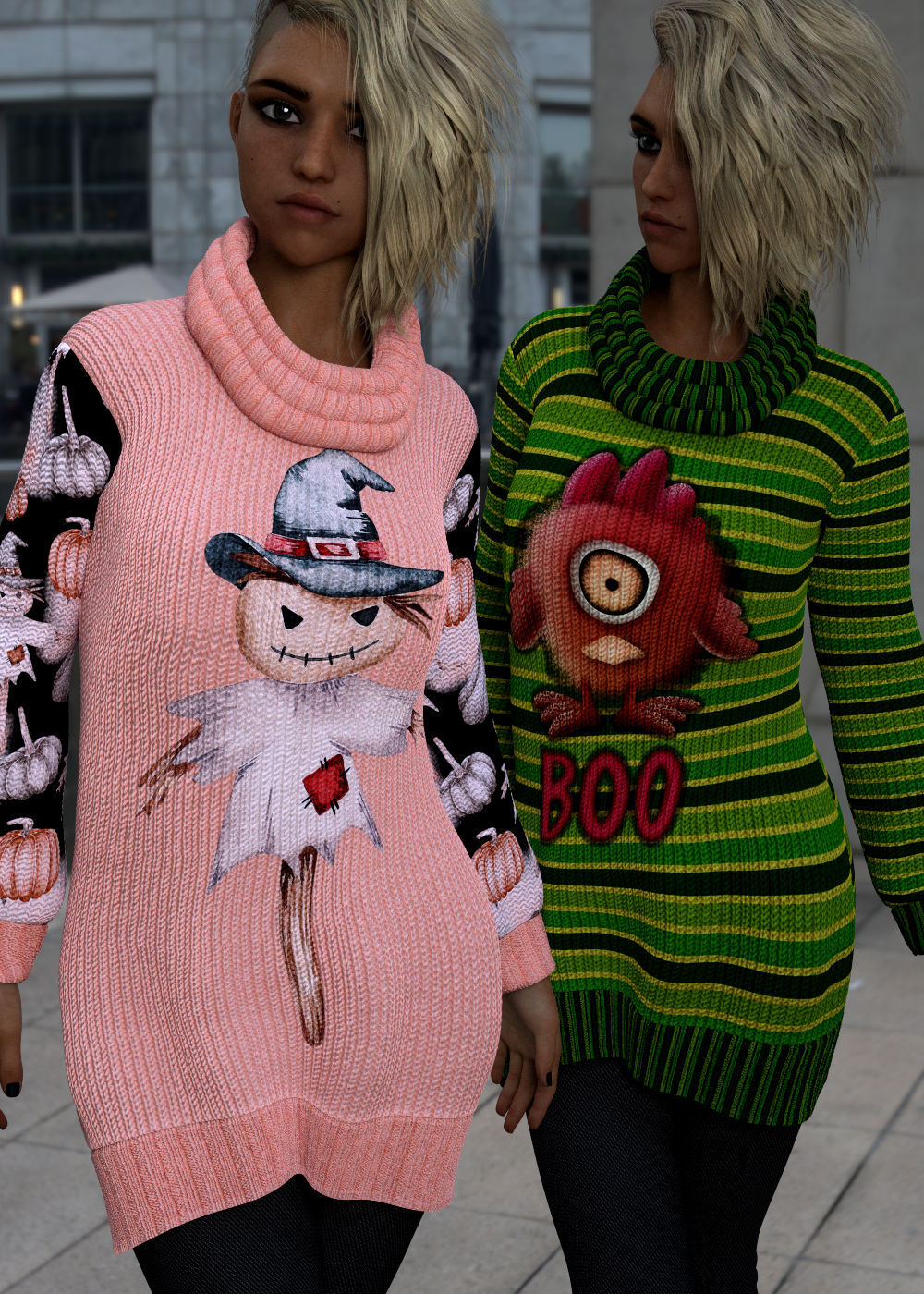 October for dForce LongSweater  G8F by N/A