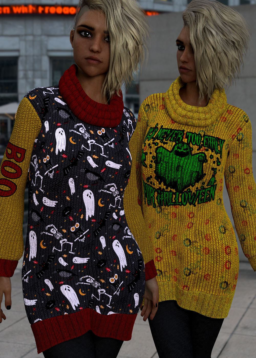 October for dForce LongSweater  G8F by N/A