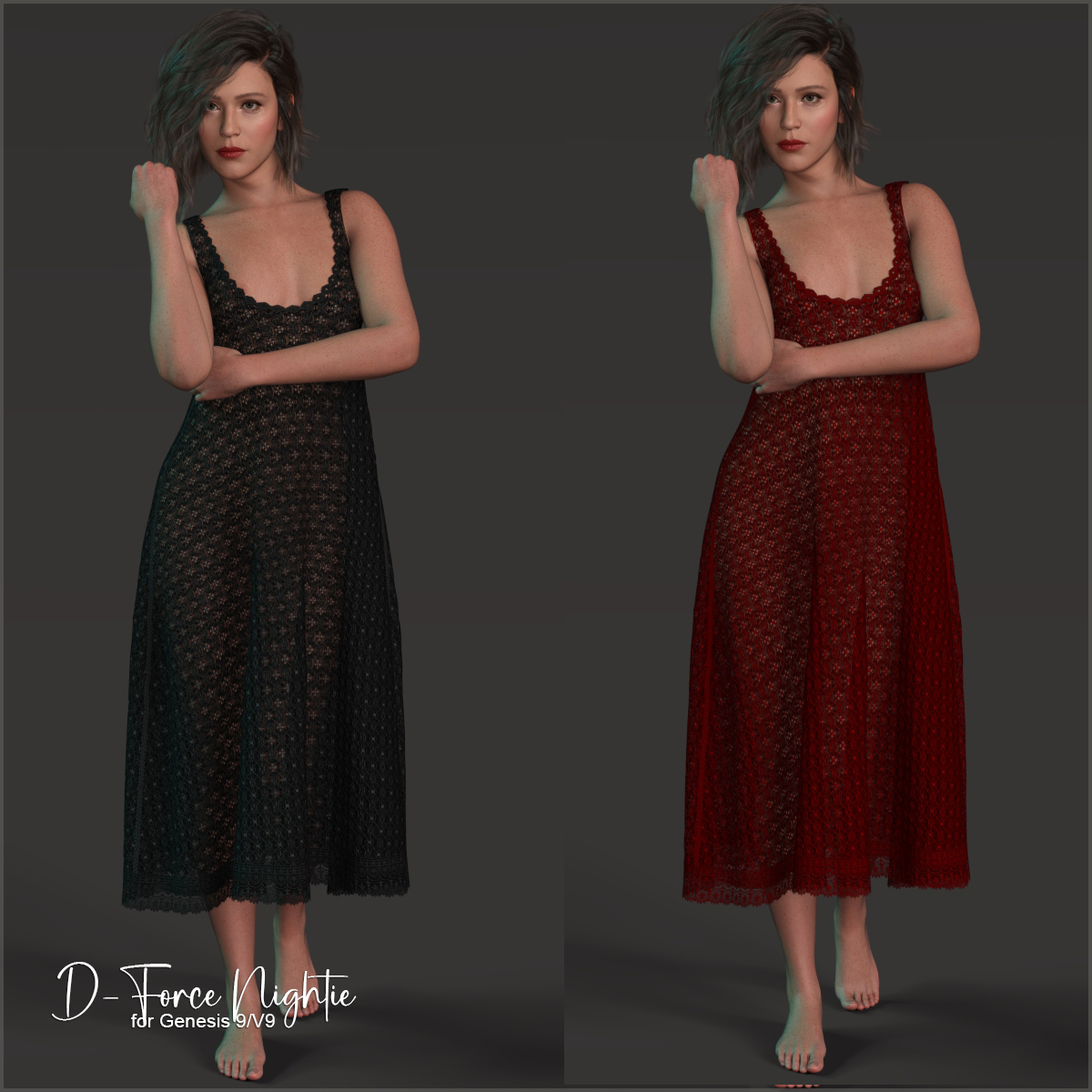D-Force Nightie for Genesis 9 by N/A