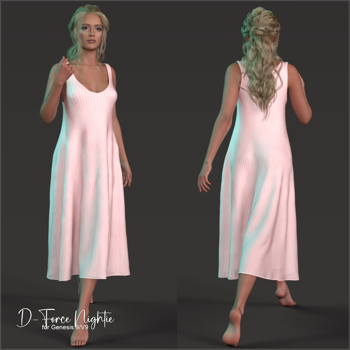 D-Force Nightie for Genesis 9 by N/A