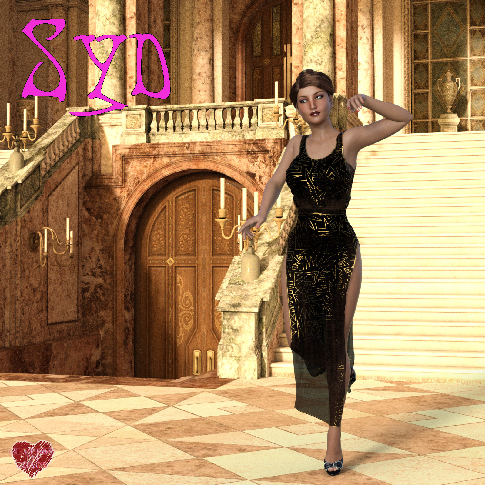 Syd Dress for Genesis 8.x Females by N/A