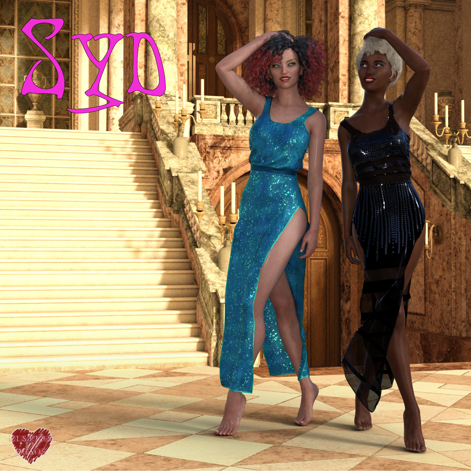 Syd Dress for Genesis 8.x Females by N/A