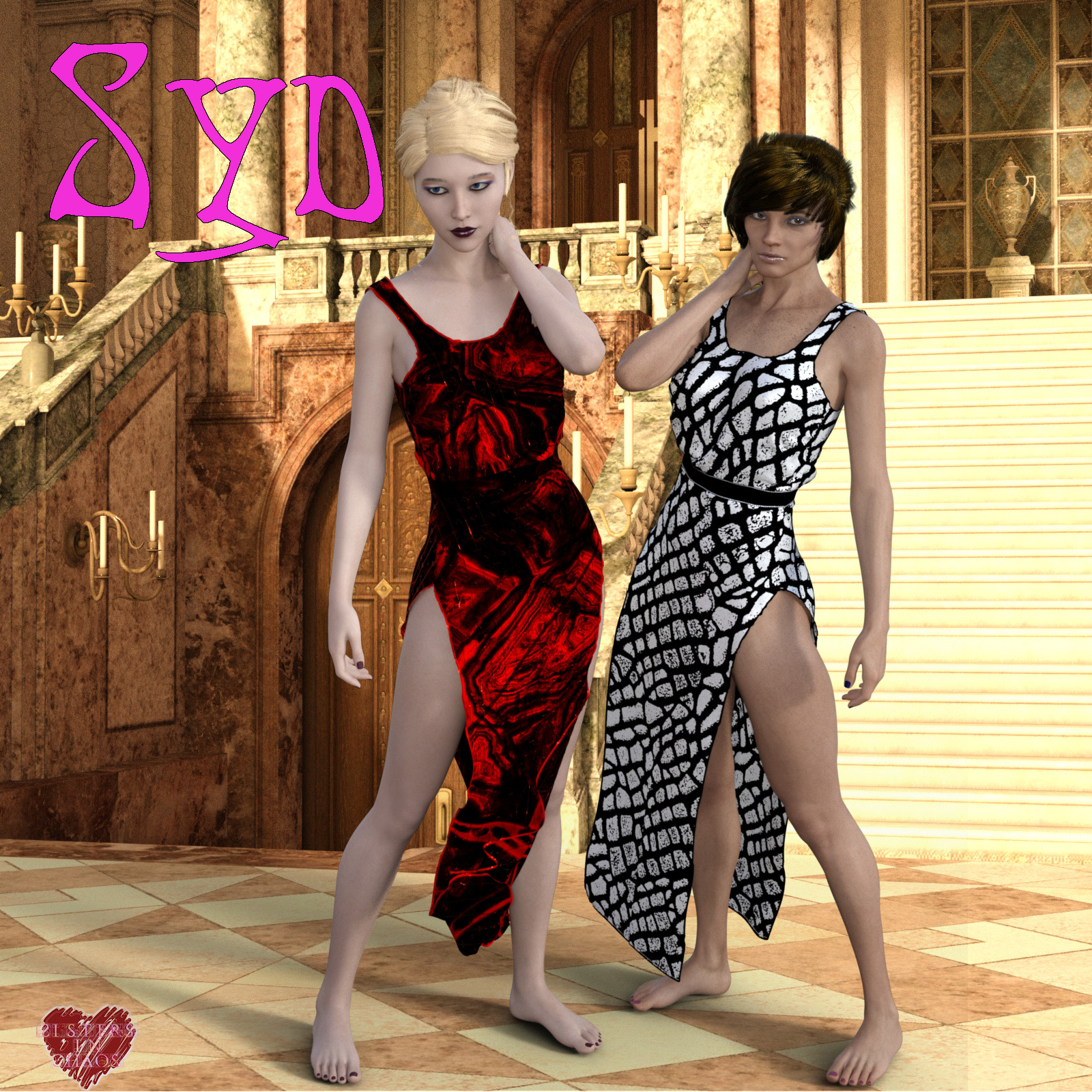 Syd Dress for Genesis 8.x Females by N/A