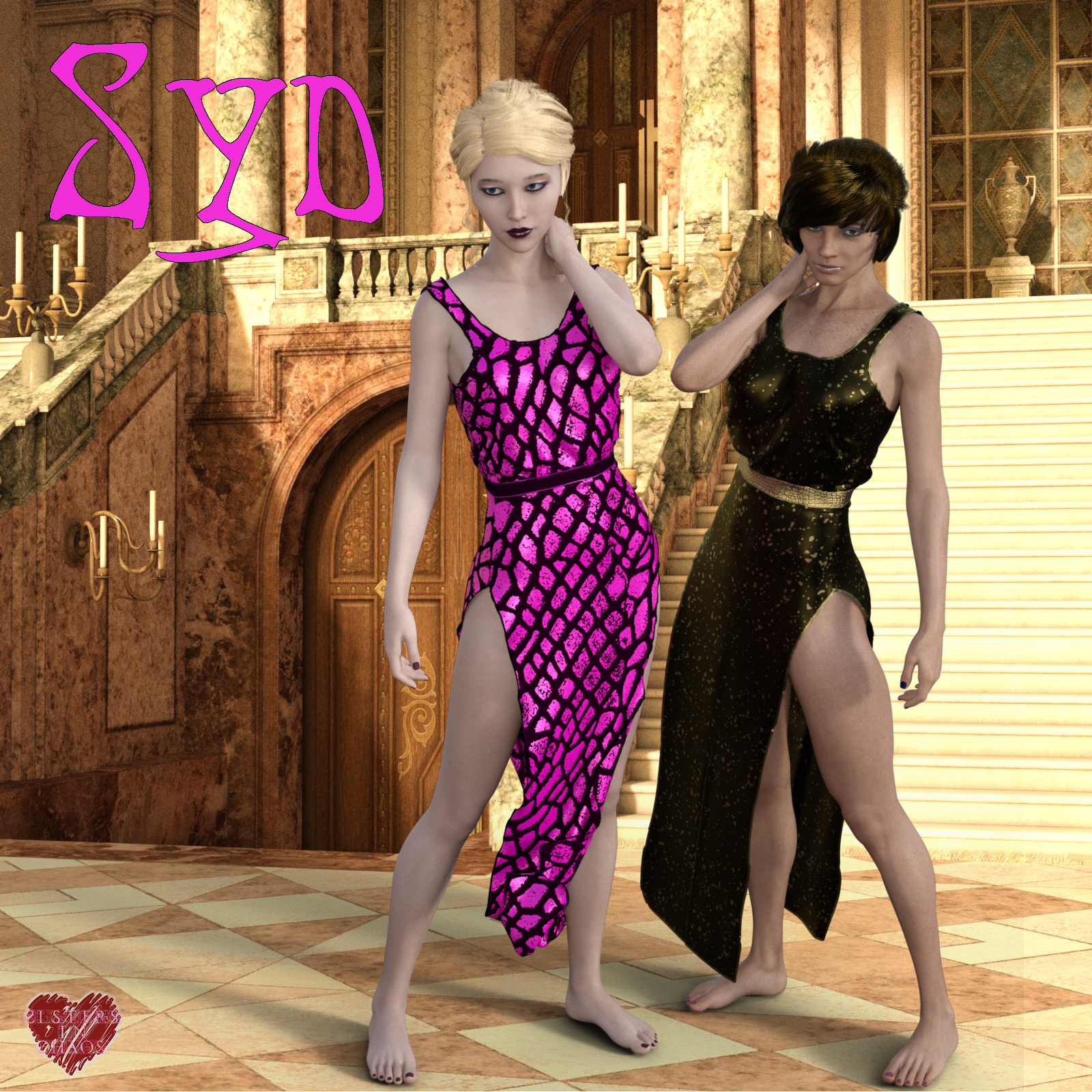 Syd Dress for Genesis 8.x Females by N/A