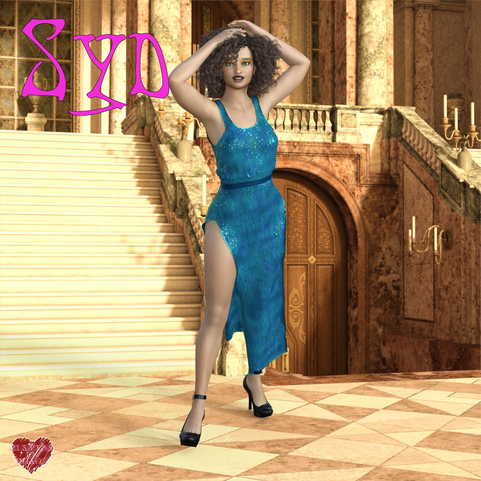 Syd Dress for Genesis 8.x Females by N/A