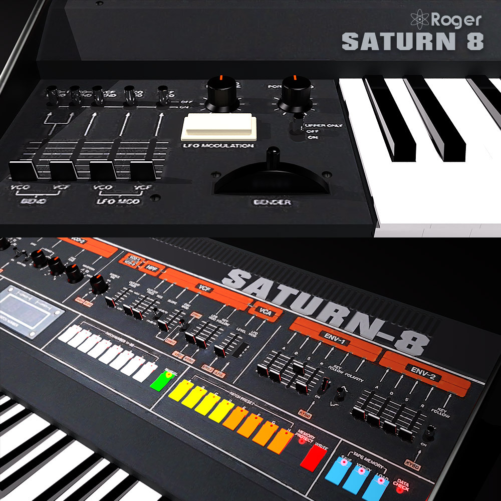 Roger-S8 Synthesizer for DS Iray by N/A
