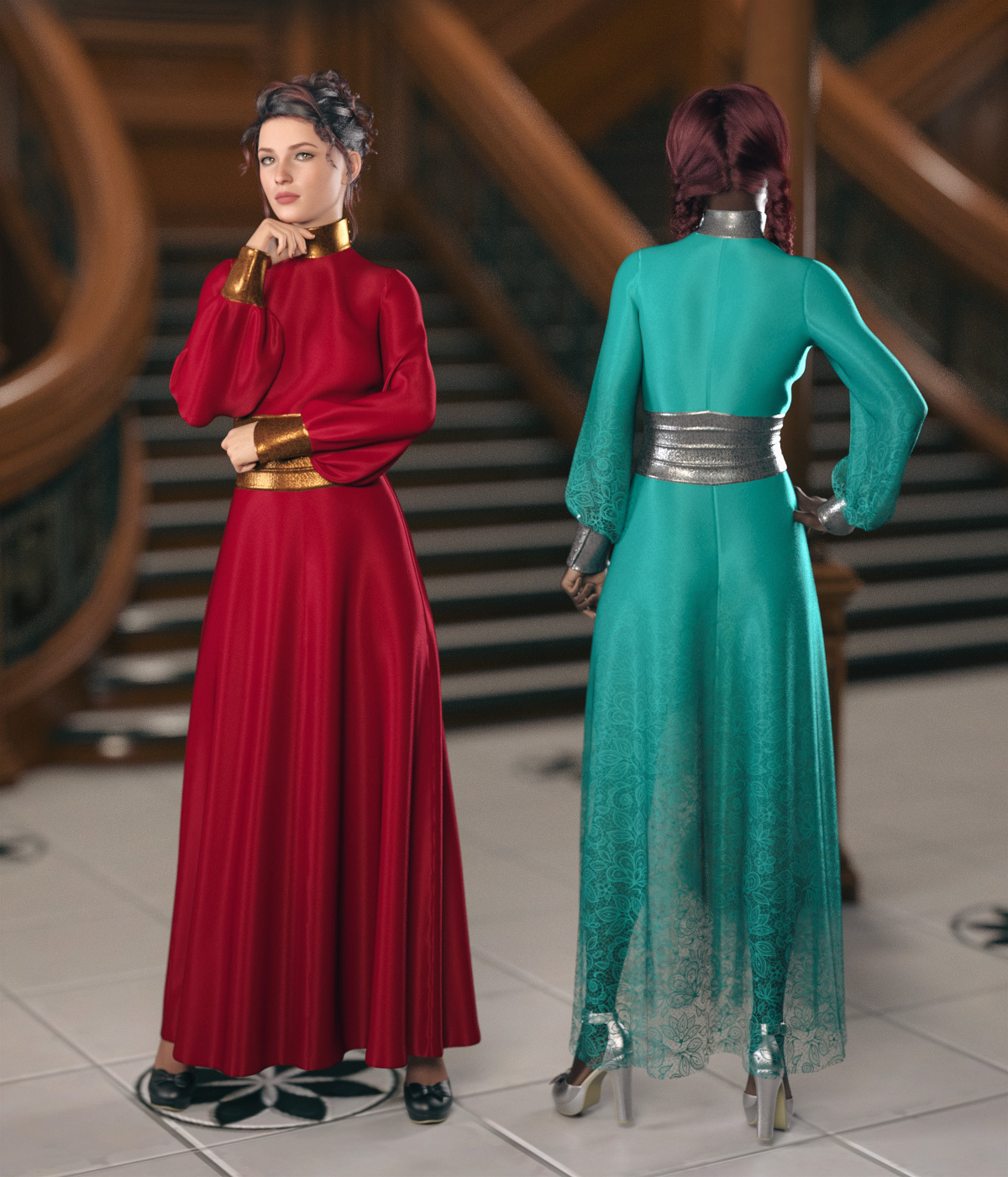FRQ dForce: Prunella Dress for G8F by N/A