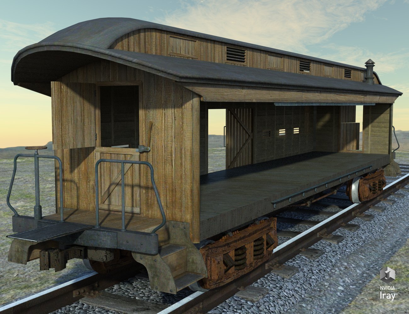 Western Train Wagons A by N/A