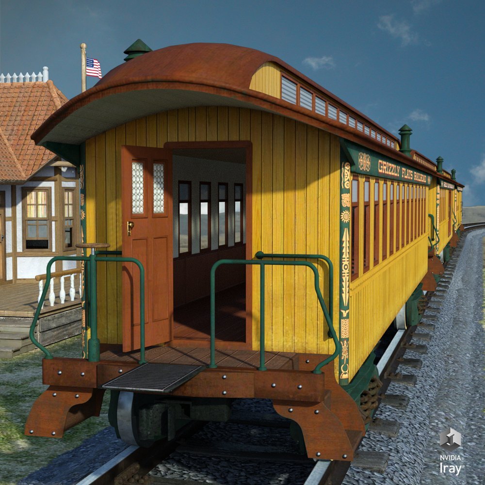 Western Train Wagons A by N/A