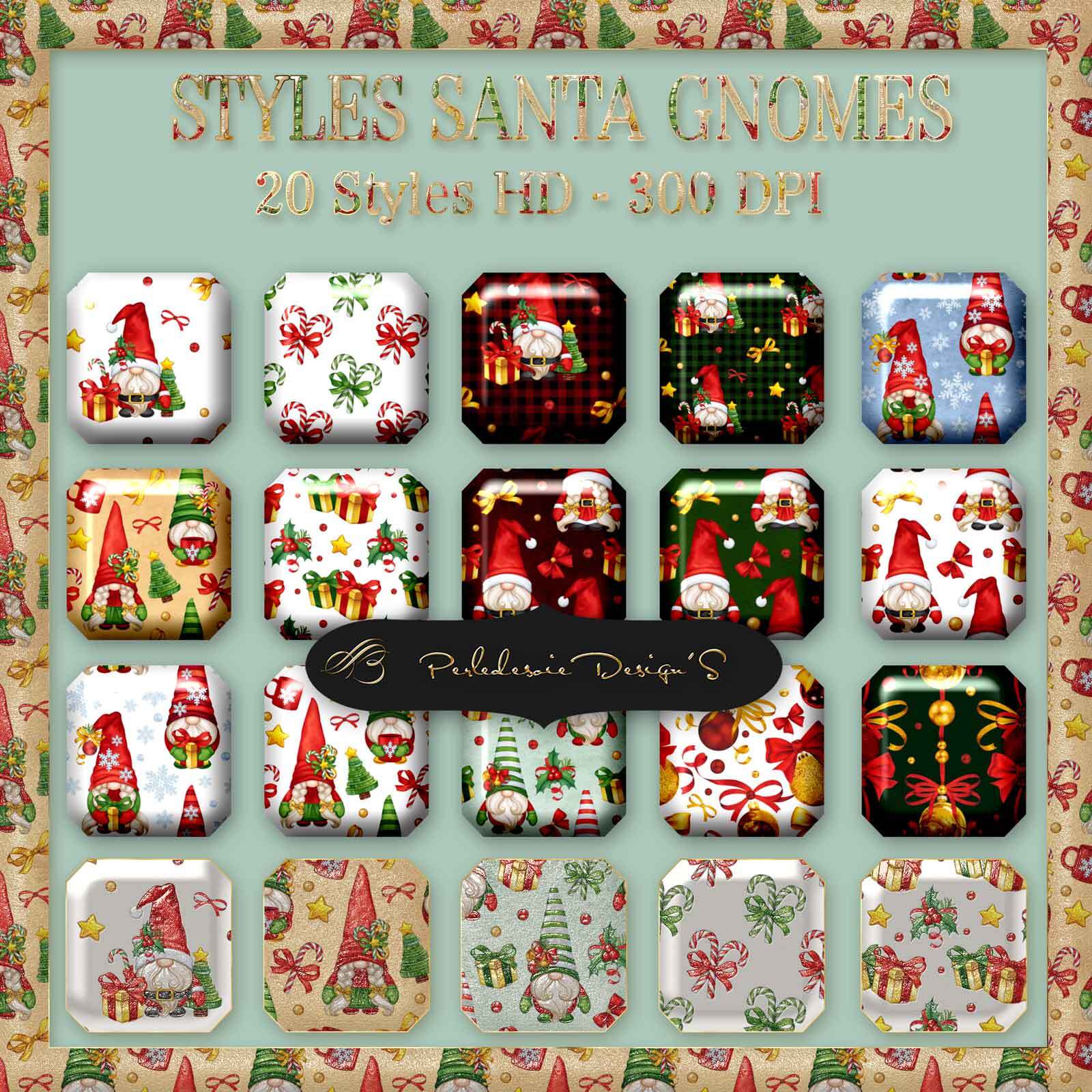 Styles Santa Gnomes by N/A