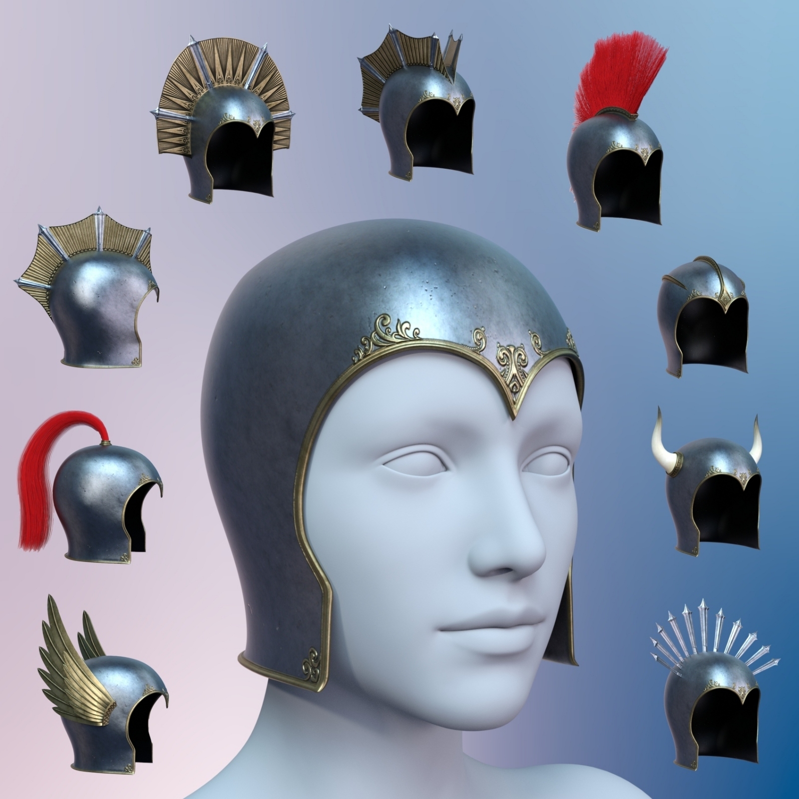 Fantasy Helmet Alpha by N/A
