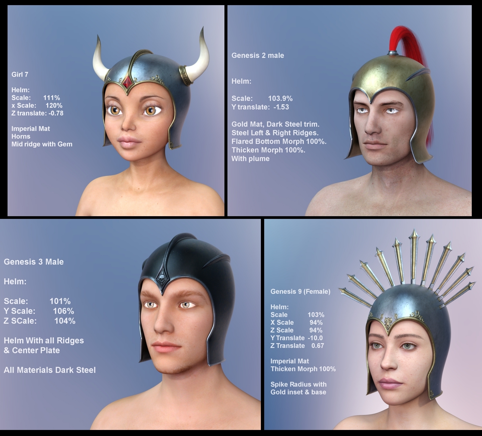 Fantasy Helmet Alpha by N/A