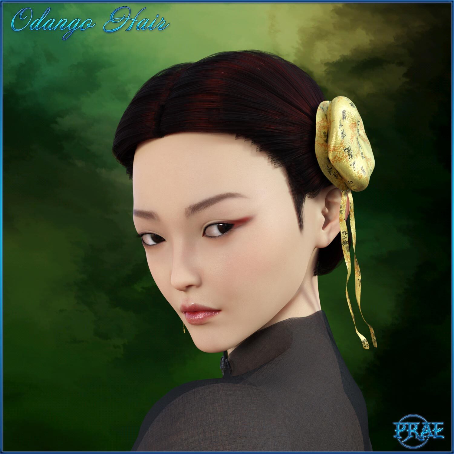 Prae-Odango Hair For G8 Daz by N/A