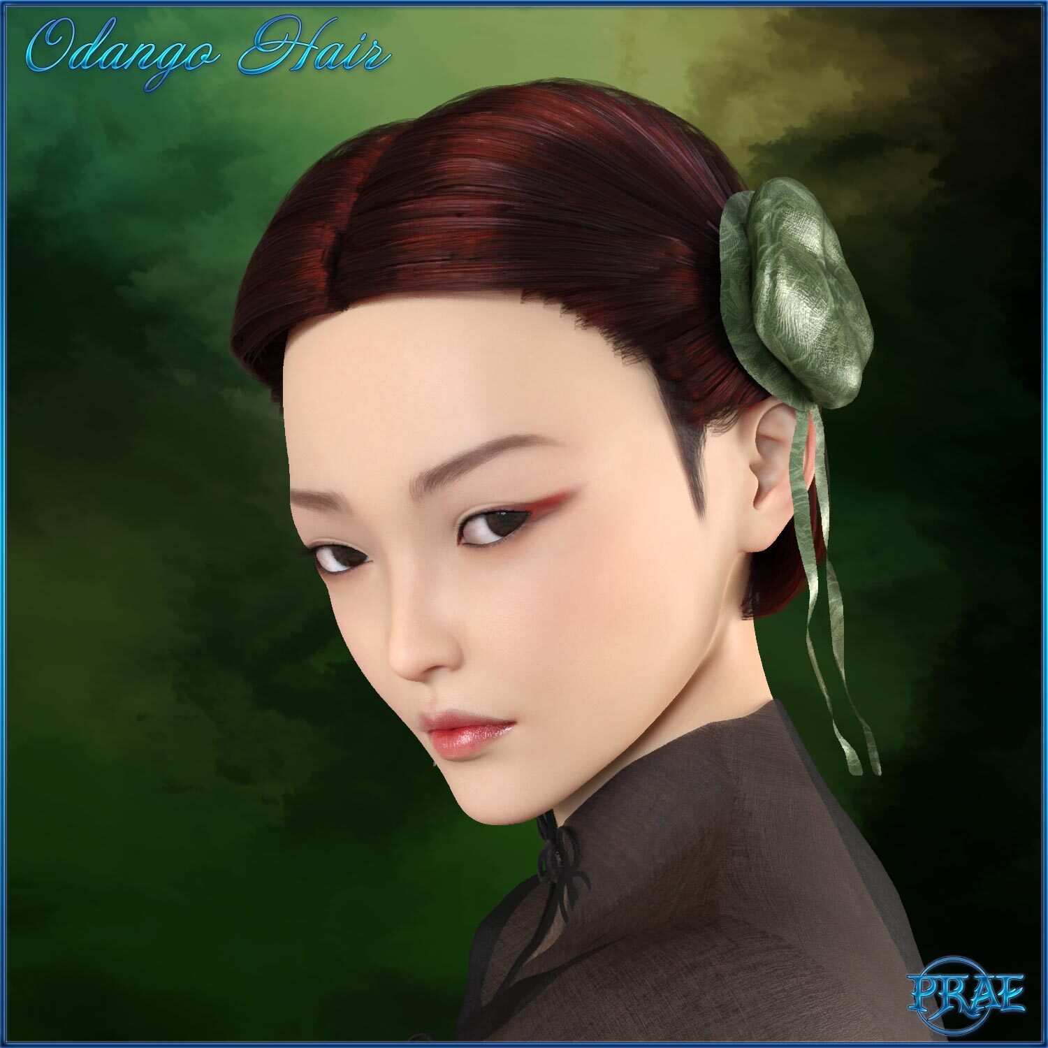Prae-Odango Hair For G8 Daz by N/A