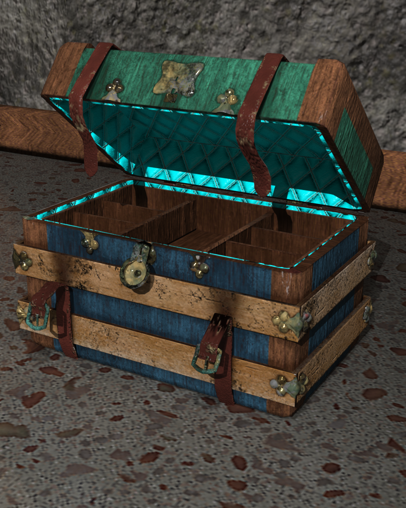 Steamer Trunk by N/A
