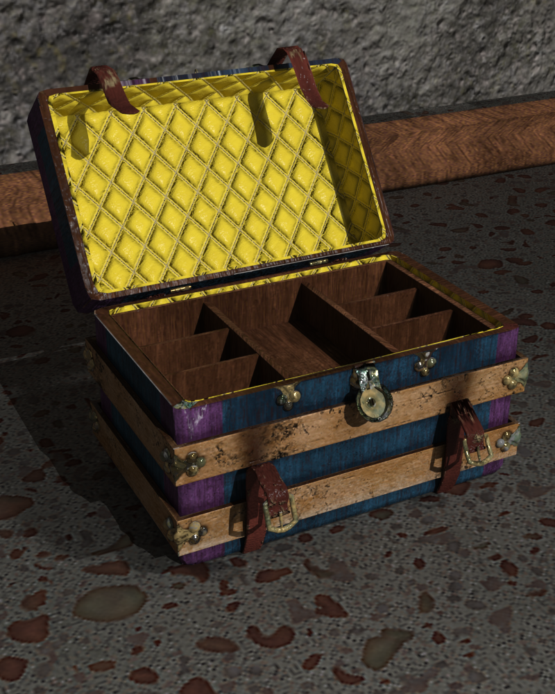 Steamer Trunk by N/A