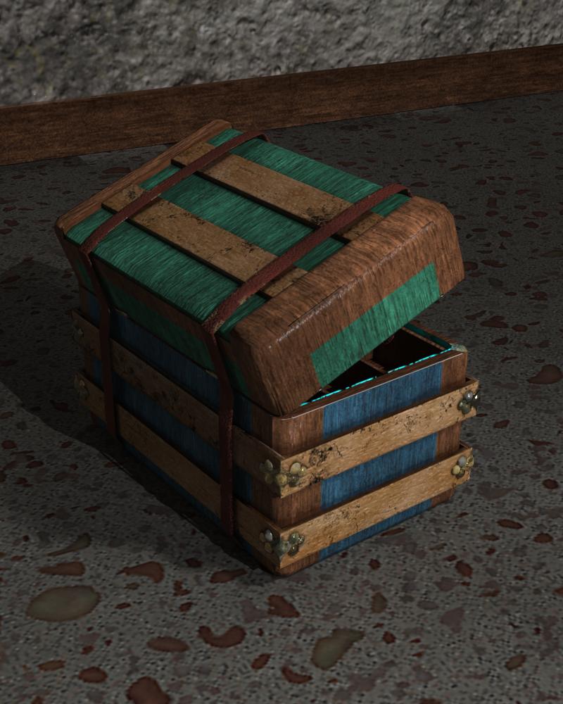 Steamer Trunk by N/A