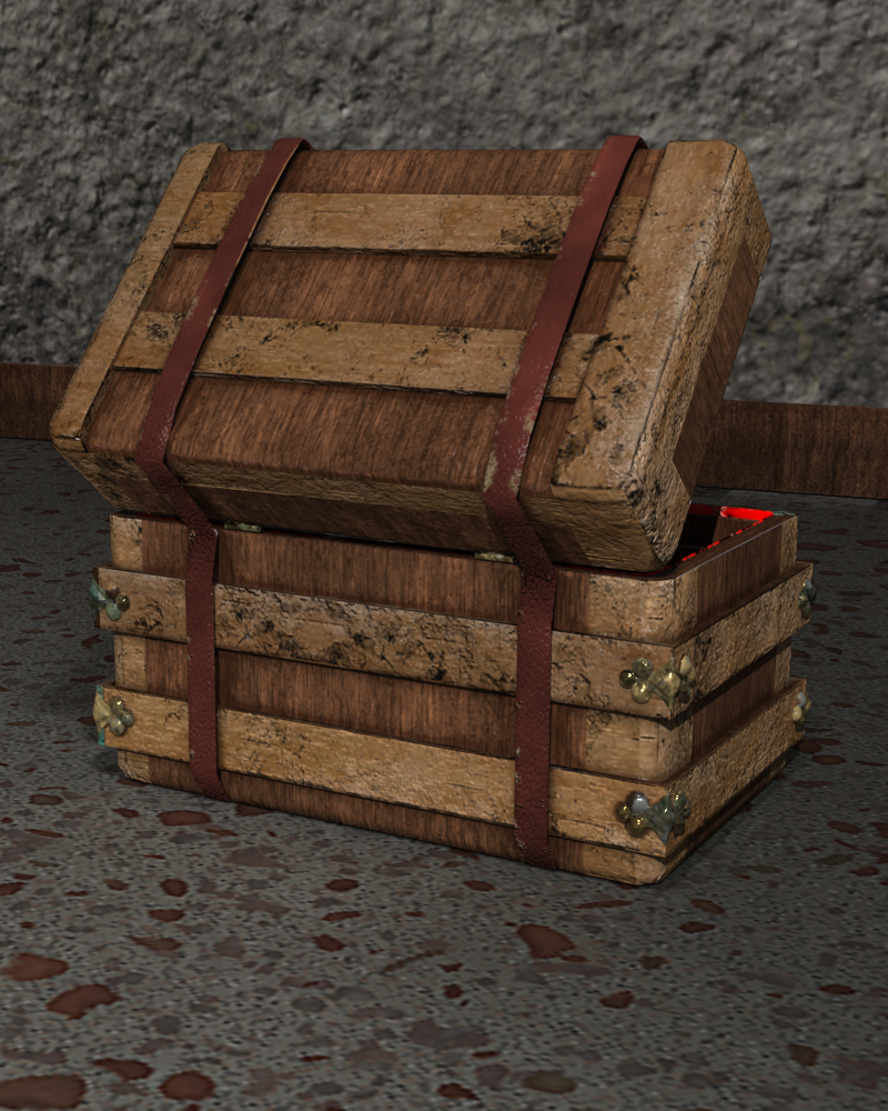 Steamer Trunk by N/A