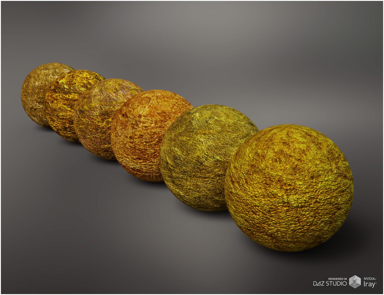 Daz Iray -  Organic Gold by N/A