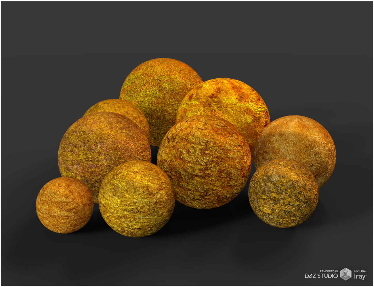 Daz Iray -  Organic Gold by N/A