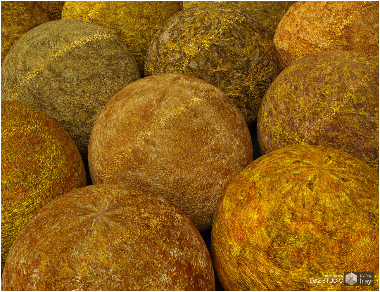Daz Iray -  Organic Gold by N/A