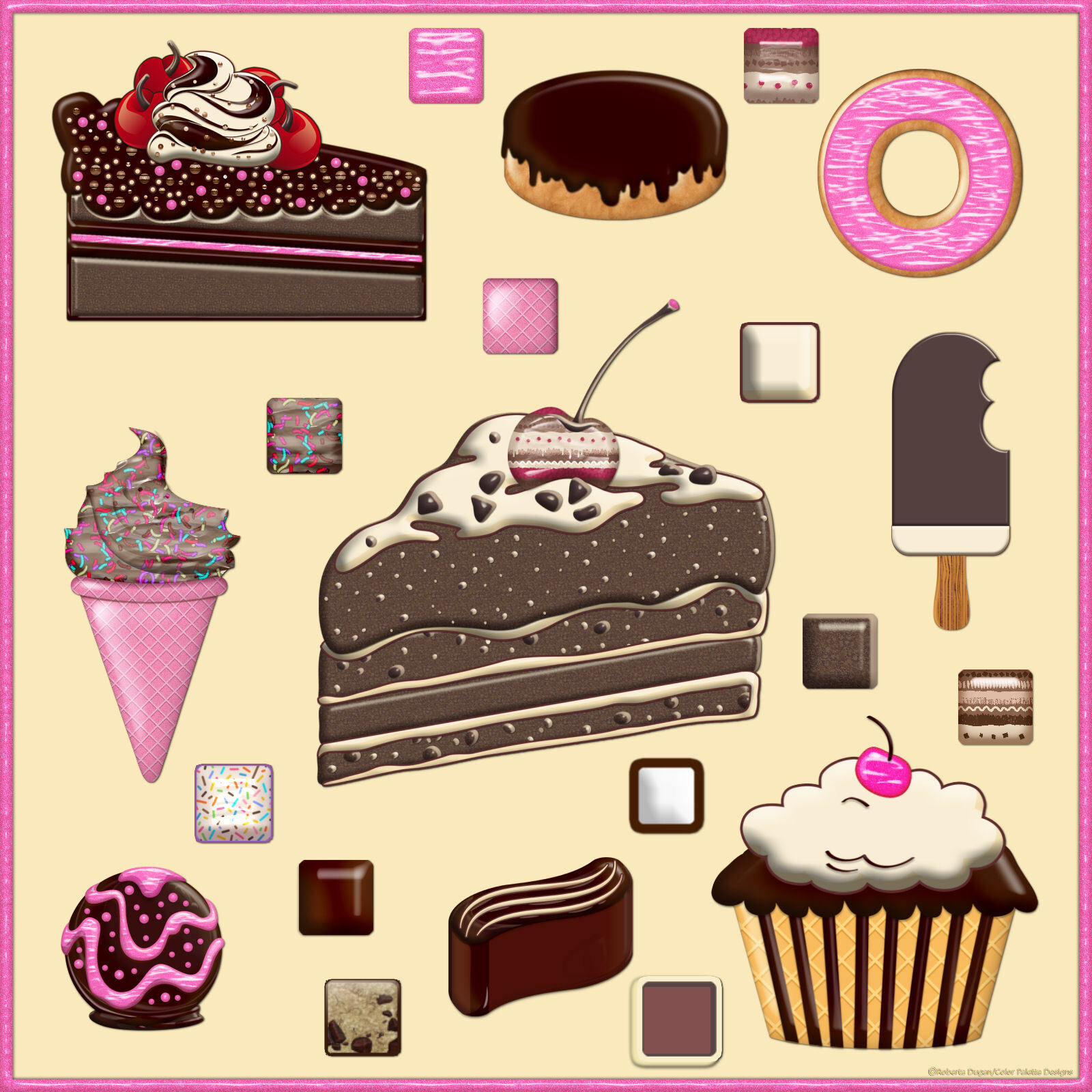 Yummi Text PS Layer Styles by N/A