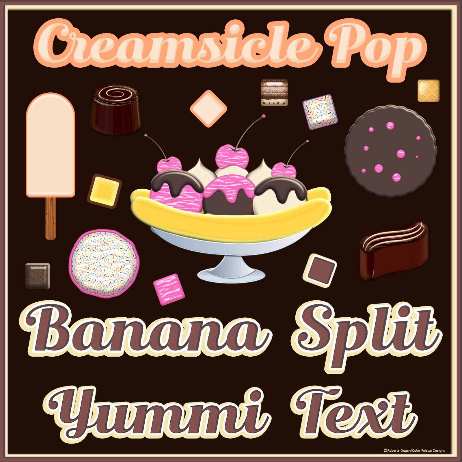 Yummi Text PS Layer Styles by N/A