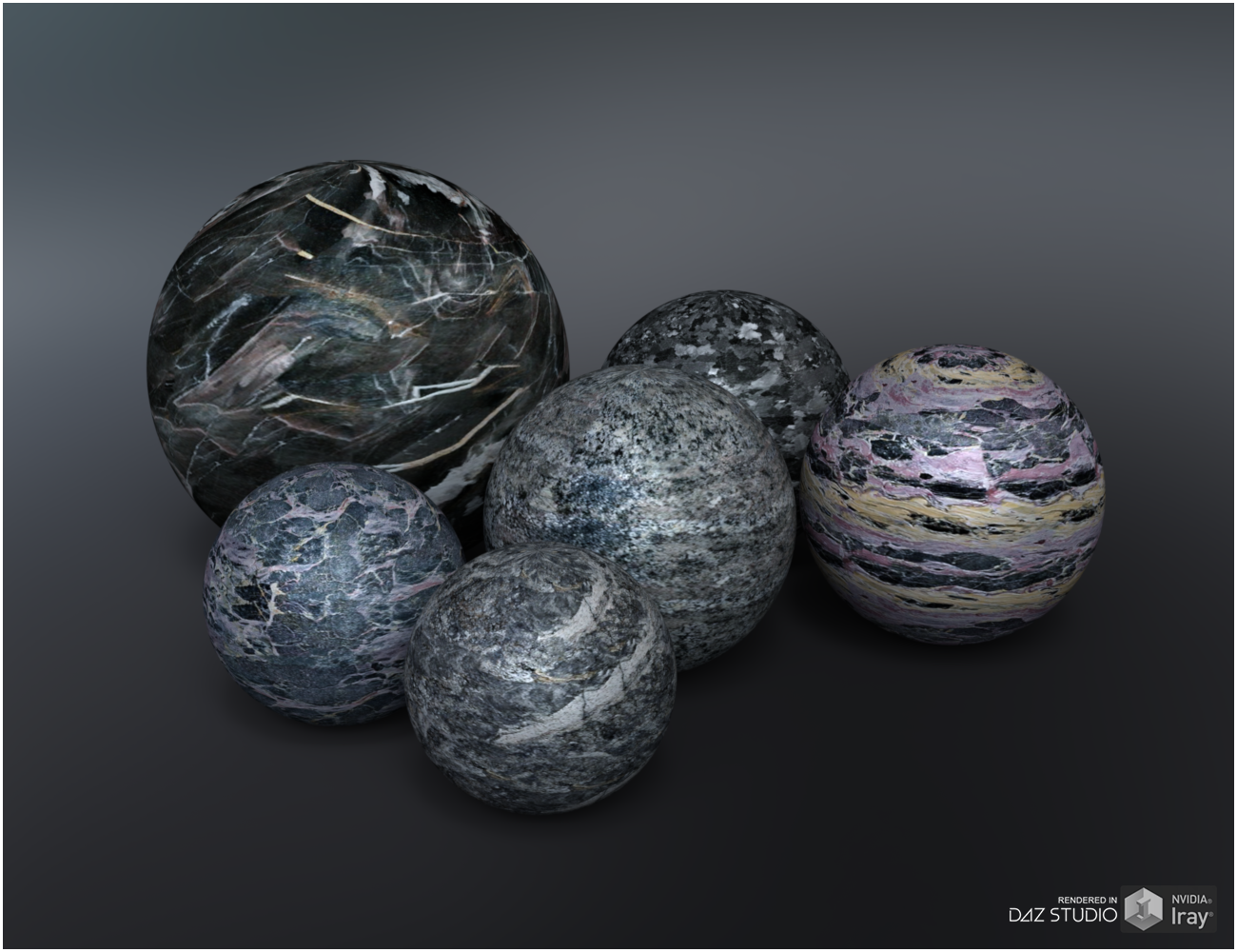 Daz Iray -  Gemstones by N/A