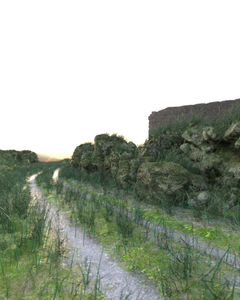 3D Scenery: Cosy Country Road by N/A