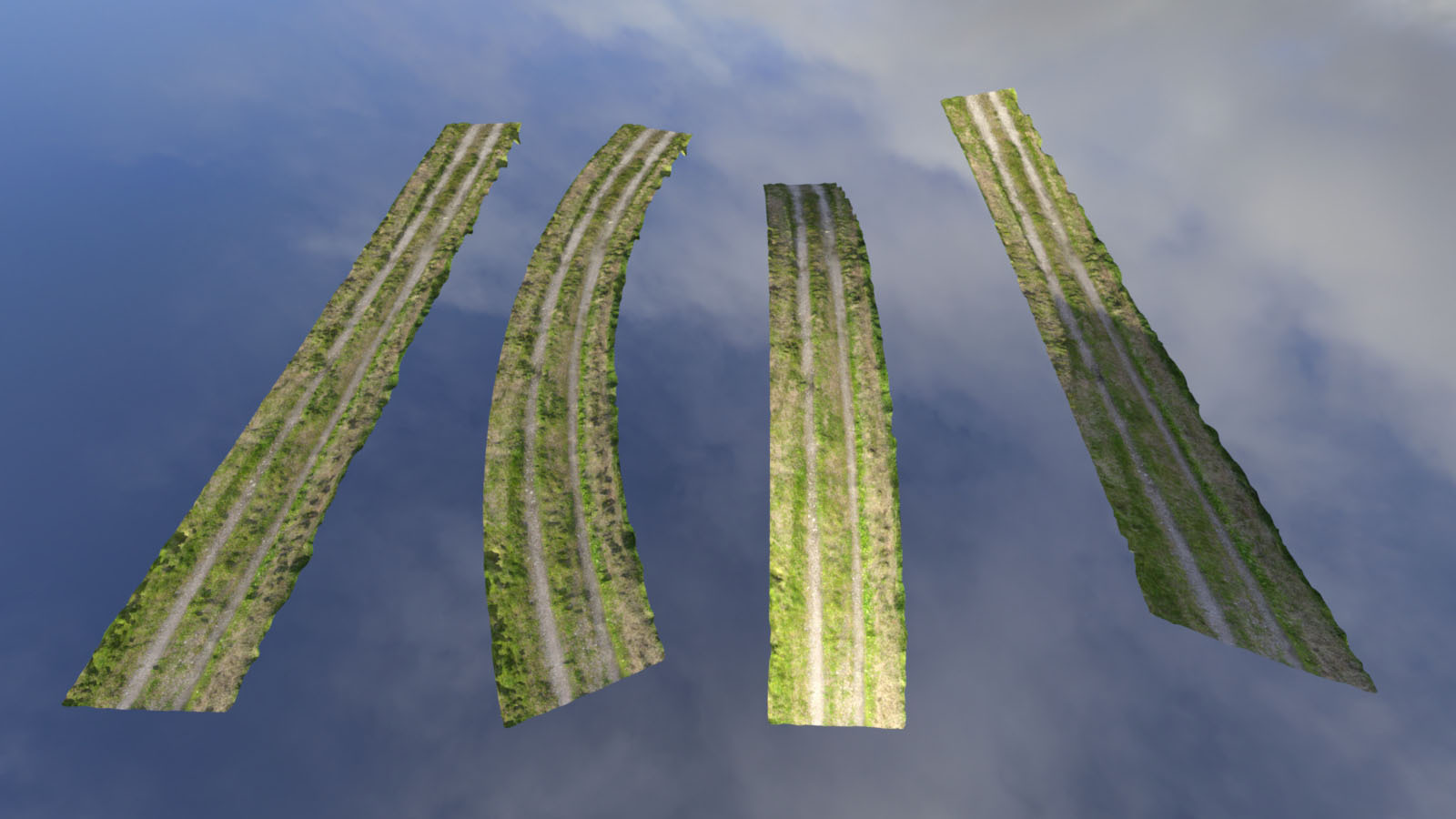 3D Scenery: Cosy Country Road by N/A