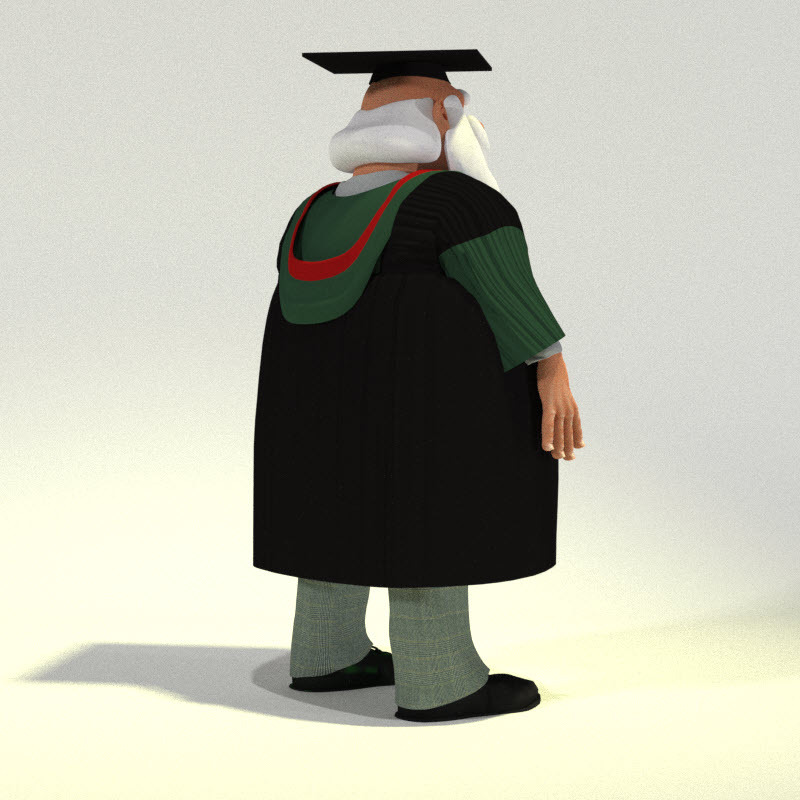 Professor Santa for Poser by N/A