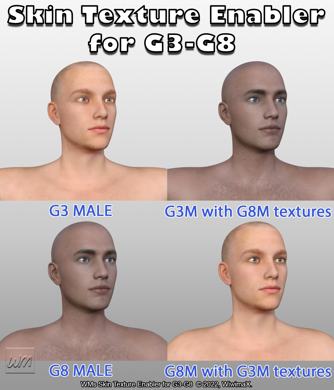 WMs Skin Textures Enabler for G3-G8 by N/A