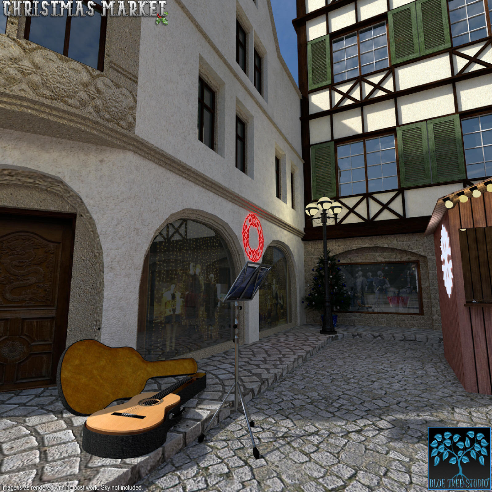 Christmas Market for Poser by N/A