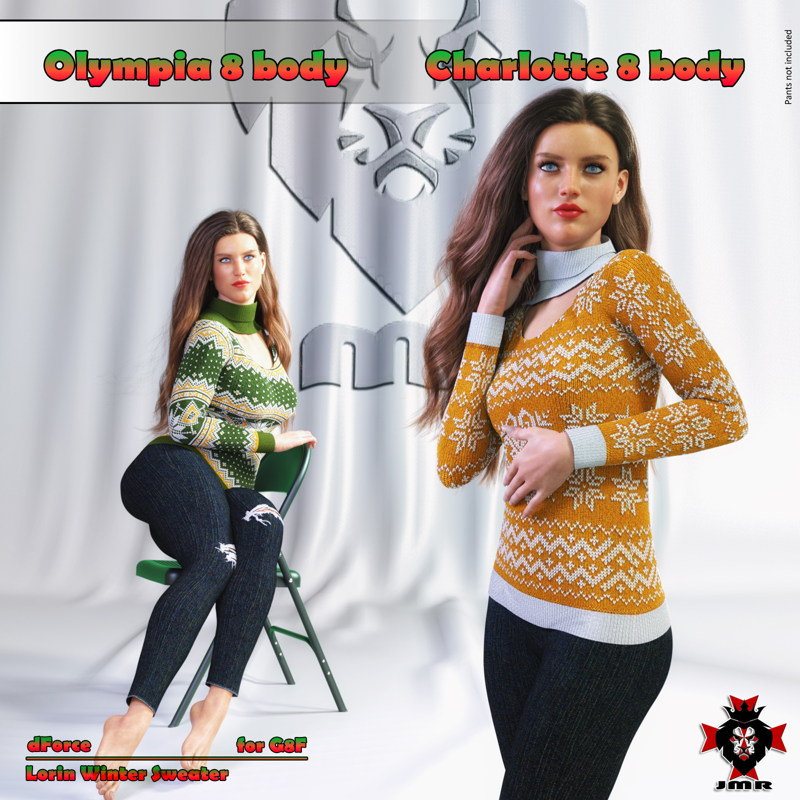 JMR dForce Lorin Winter Sweater for G8F by N/A
