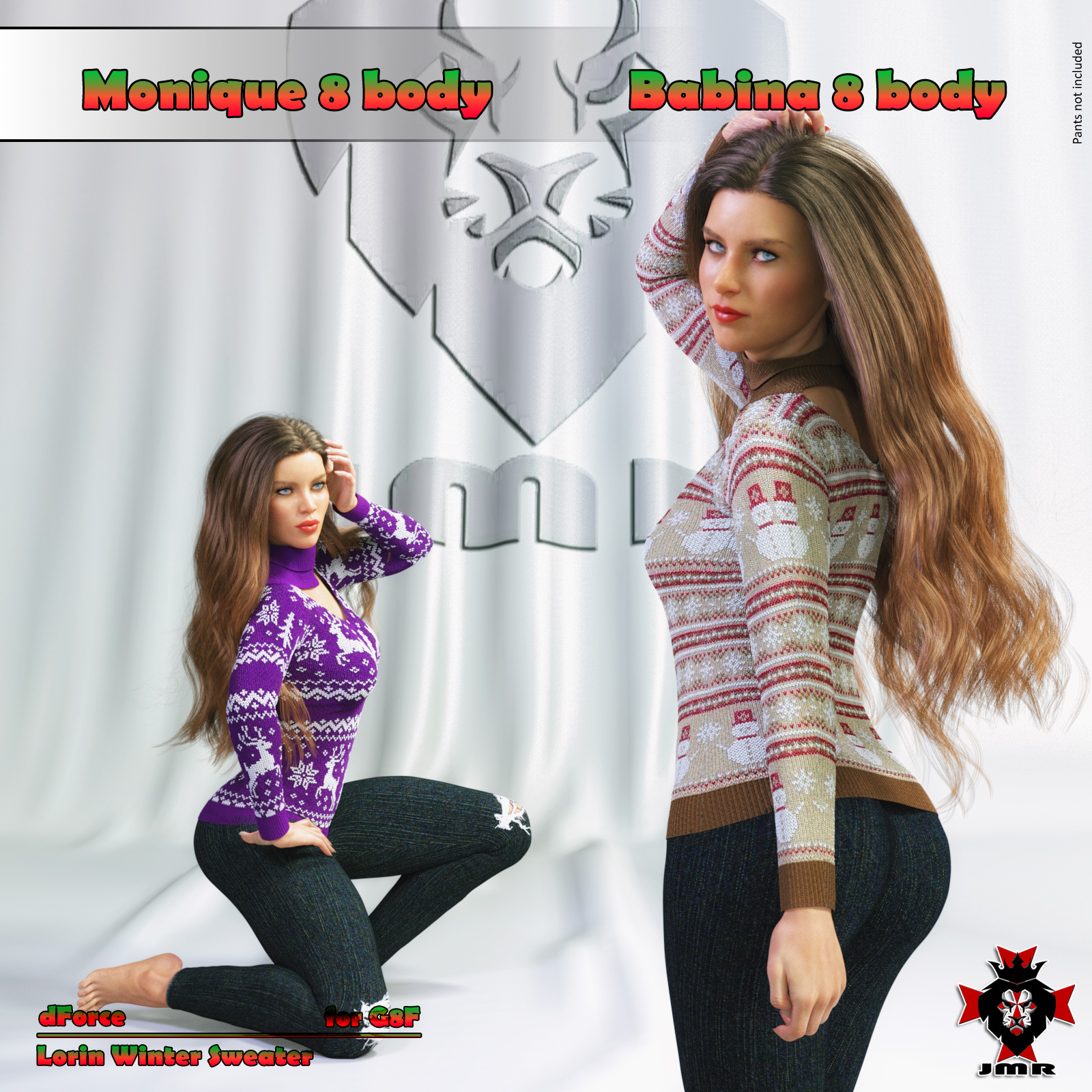 JMR dForce Lorin Winter Sweater for G8F by N/A