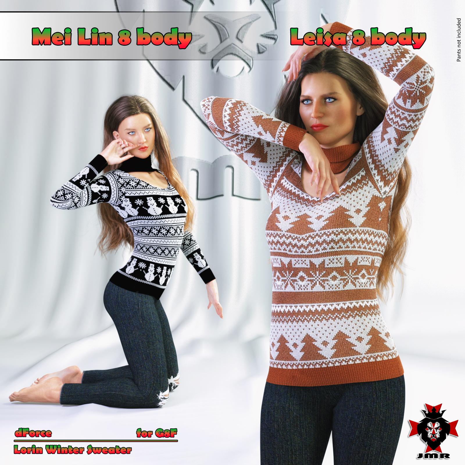 JMR dForce Lorin Winter Sweater for G8F by N/A
