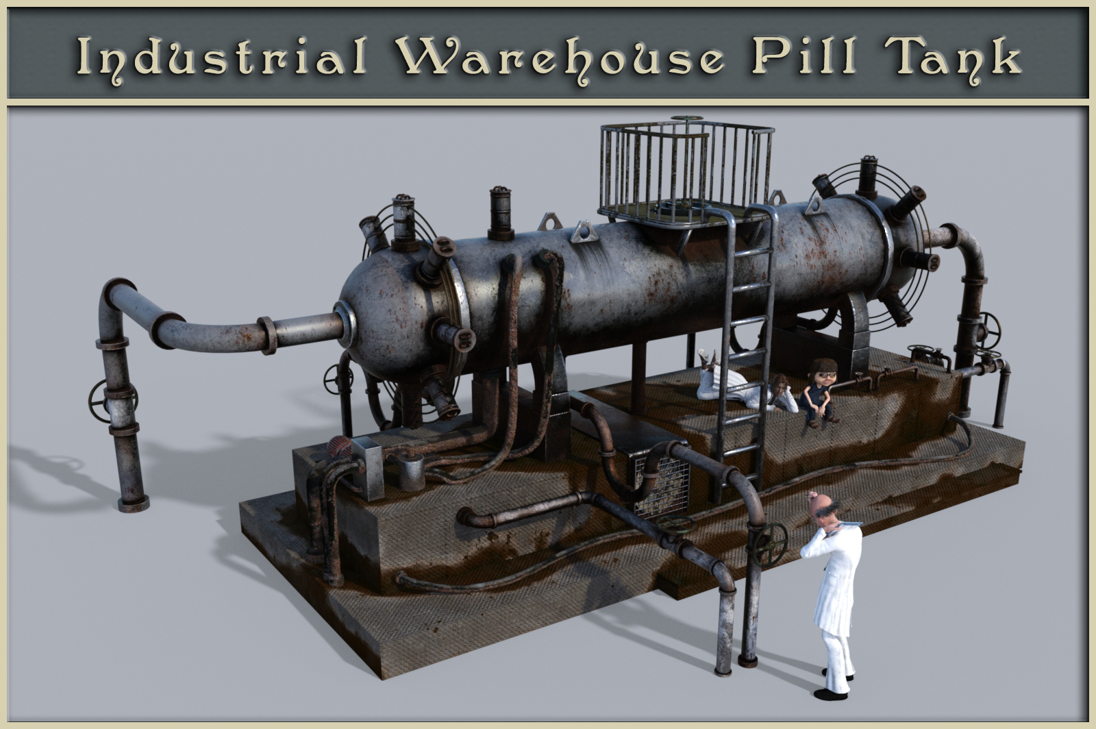 Industrial Warehouse Pill Tank by N/A