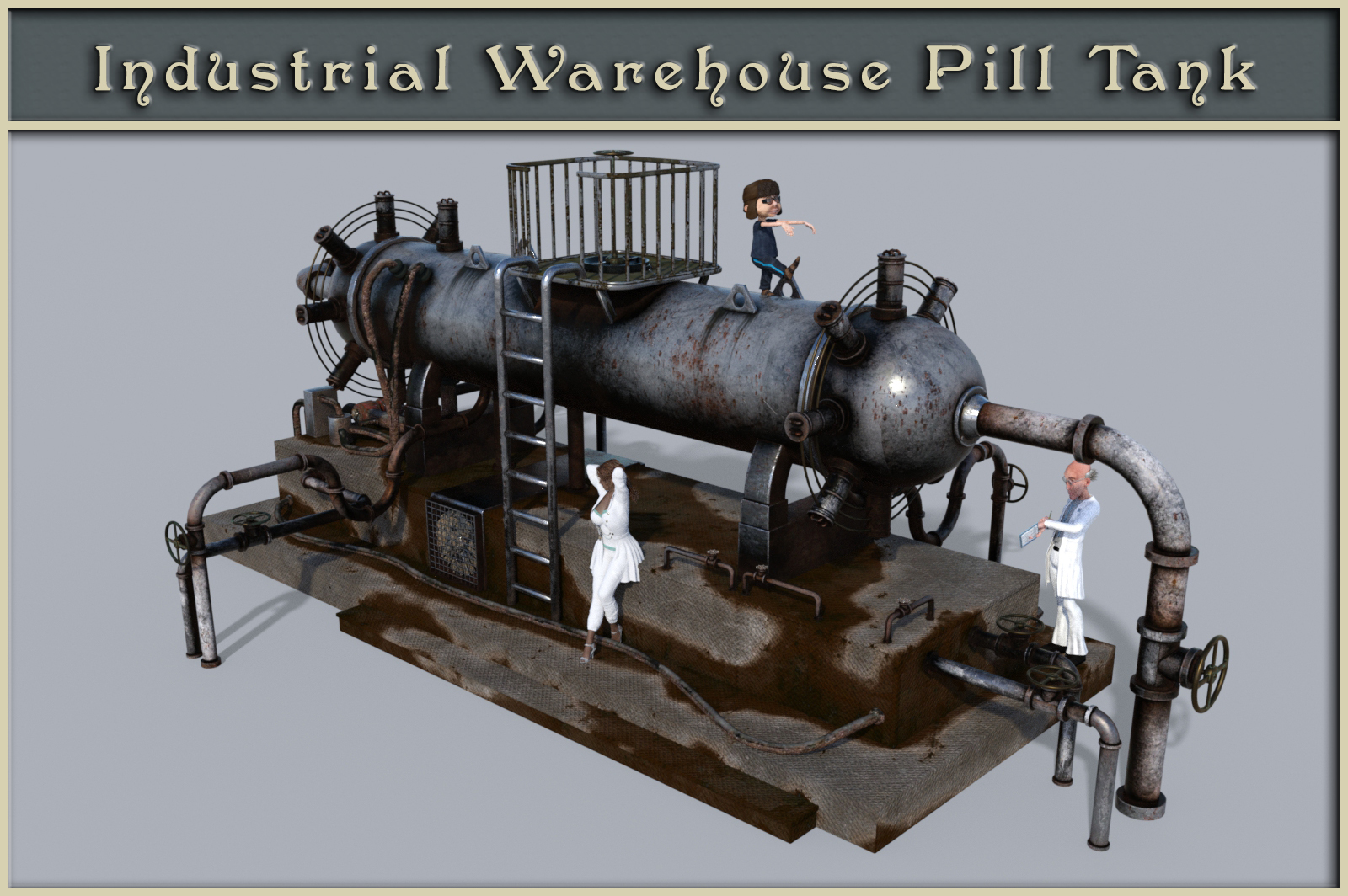 Industrial Warehouse Pill Tank by N/A