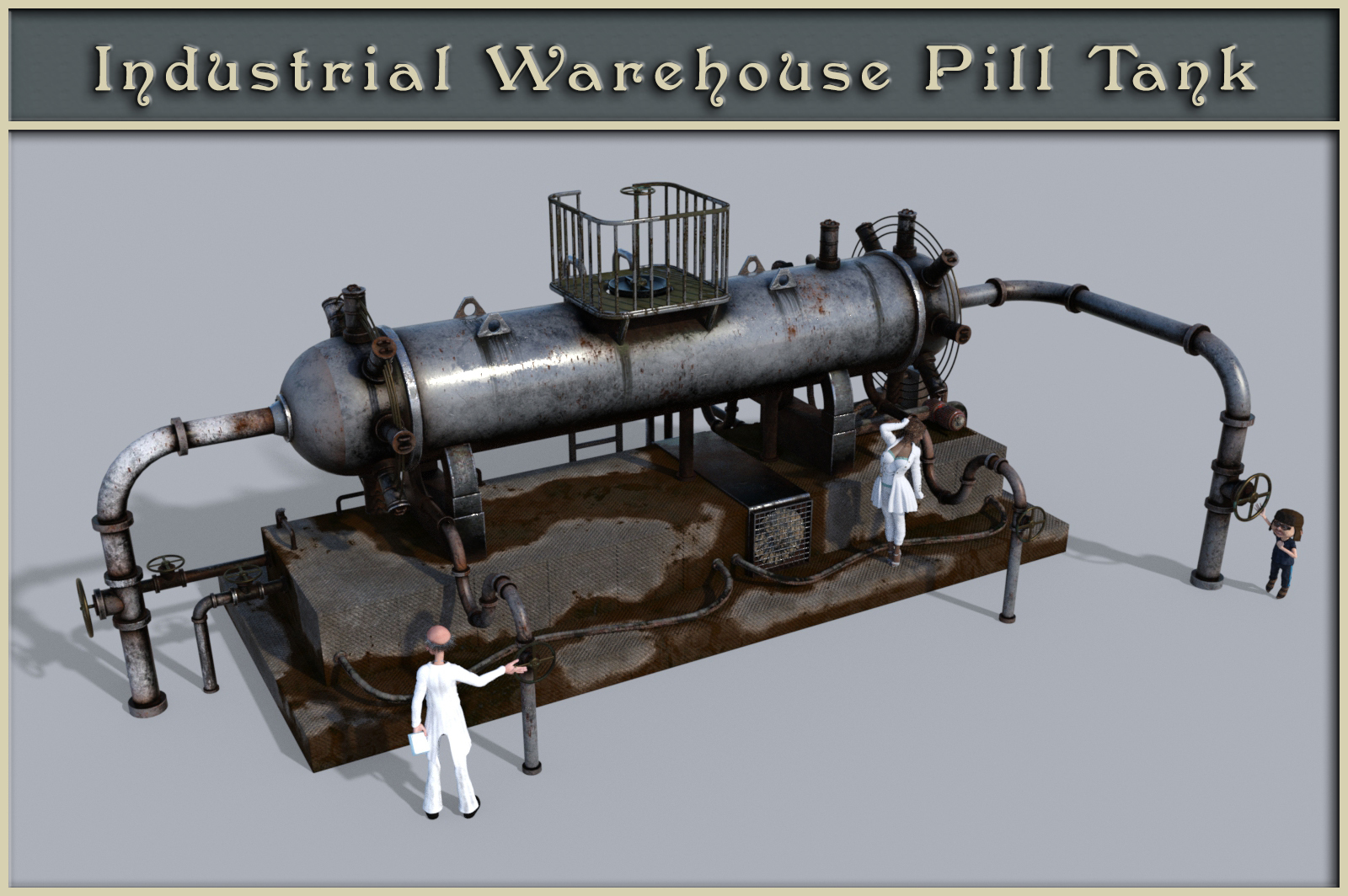 Industrial Warehouse Pill Tank by N/A