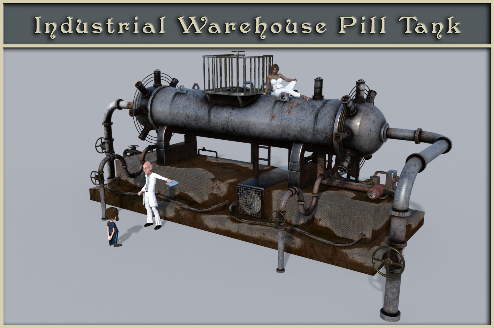 Industrial Warehouse Pill Tank by N/A